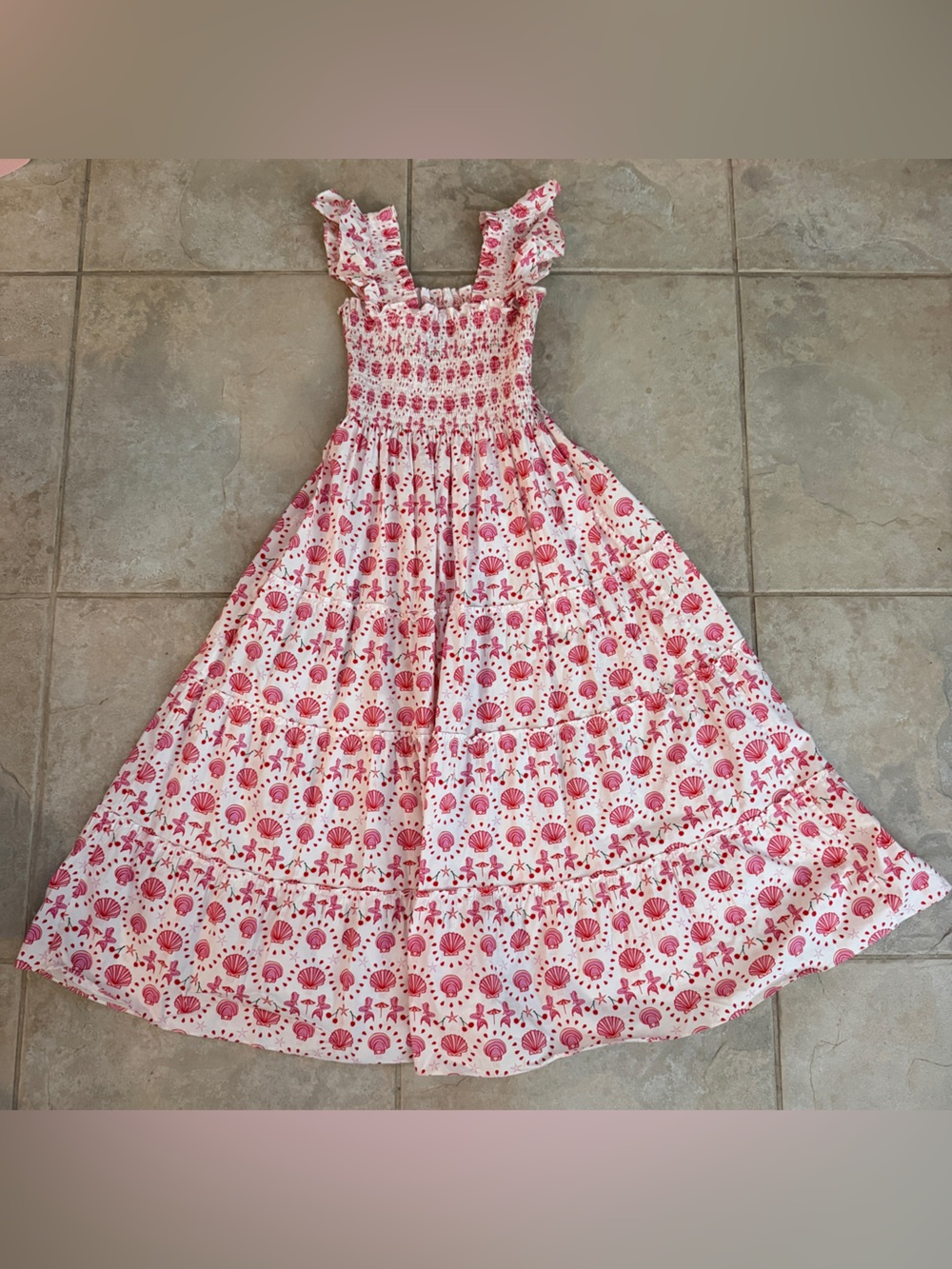 Hill House Home Ellie Nap Dress in Mermaid Seashell Mermaid Size XS - Picture 7 of 11